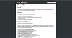 Desktop Screenshot of lukas-renggli.ch