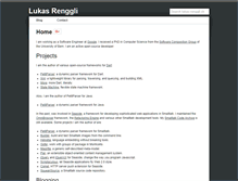 Tablet Screenshot of lukas-renggli.ch